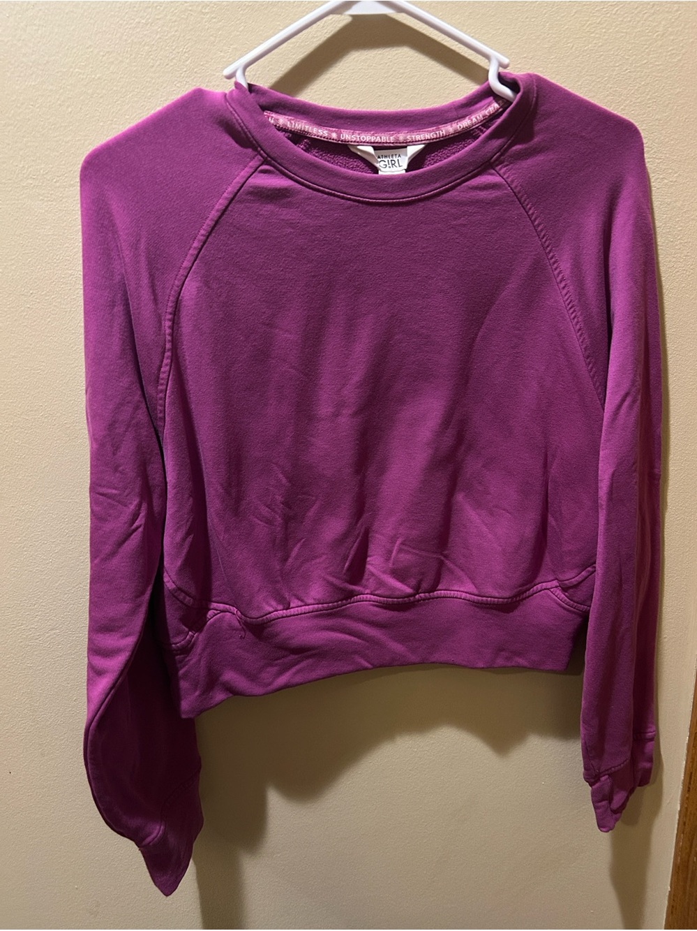 Athleta Girl All Day Crewneck Sweatshirt size 14 - Picture 4 of 4
